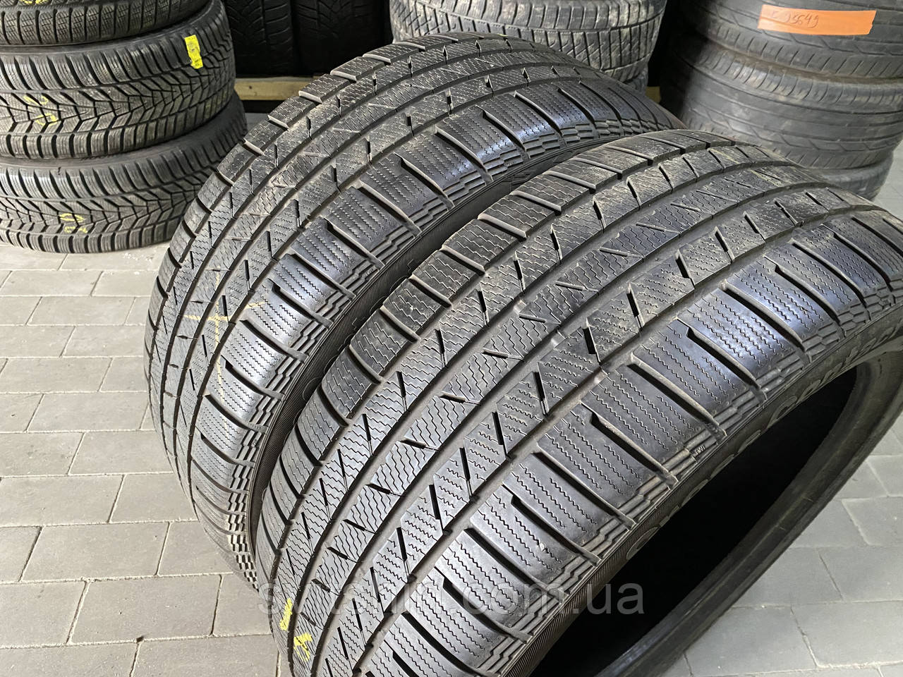 Зимові шини 275/45R21 Continental CrossContact Winter 7.5мм 2шт 2016рік, фото 1