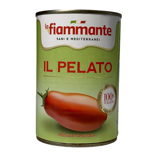 Помидоры консервированные La Fiammante целые pomodori pelati 400г (ID ...
