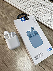 Bluetooth навушники WUW R166 сенсорні white, фото 5