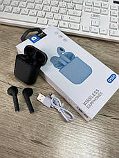 Bluetooth навушники WUW R166 сенсорні black, фото 4