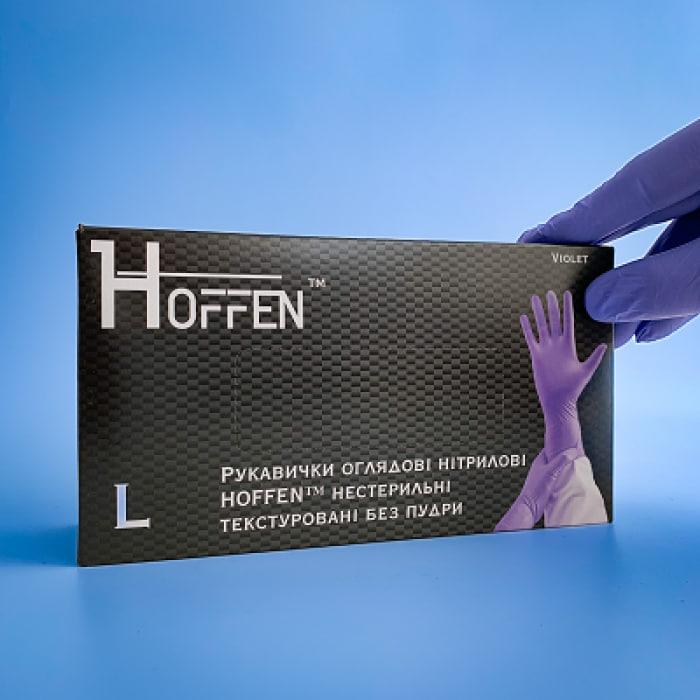 Рукавички HOFFEN Блакитні L 3,5 г, фото 1