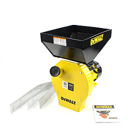 Зернодробарка DeWalt DWS 4200 (4.2 кВт, 230 кг/год). Кормоподрібнювач для зерна і качанів кукурудзи