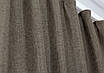 Однотонна тканина "Льон мішковина". Висота 2,8 м. Колір темне какао. Код 359ш, фото 7