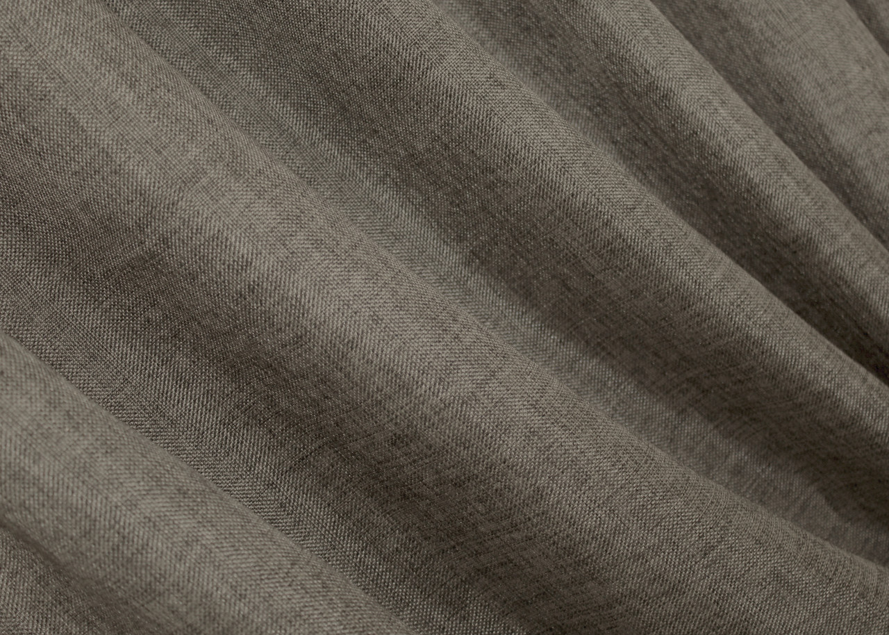 Однотонна тканина "Льон мішковина". Висота 2,8 м. Колір темне какао. Код 359ш, фото 1