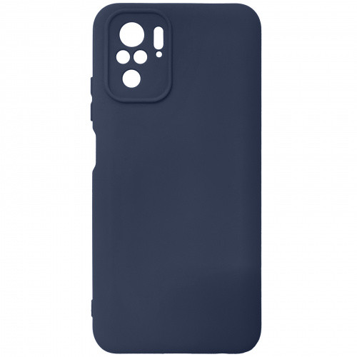 Чохол Soft Silicone Case Full для Xiaomi Redmi Note 10/Note 10S/Poco M5S (Dark Blue)