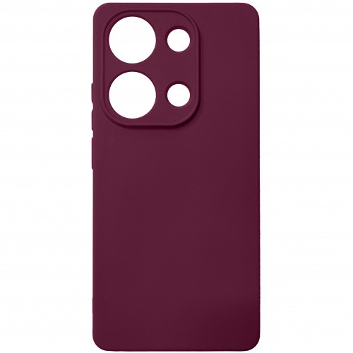 Чохол Soft Silicone Case Full для Xiaomi Redmi Note 13 Pro 4G/Poco M6 Pro 4G (Maroon)