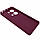 Чохол Soft Silicone Case Full для Xiaomi Redmi Note 13 Pro 4G/Poco M6 Pro 4G (Maroon), фото 3