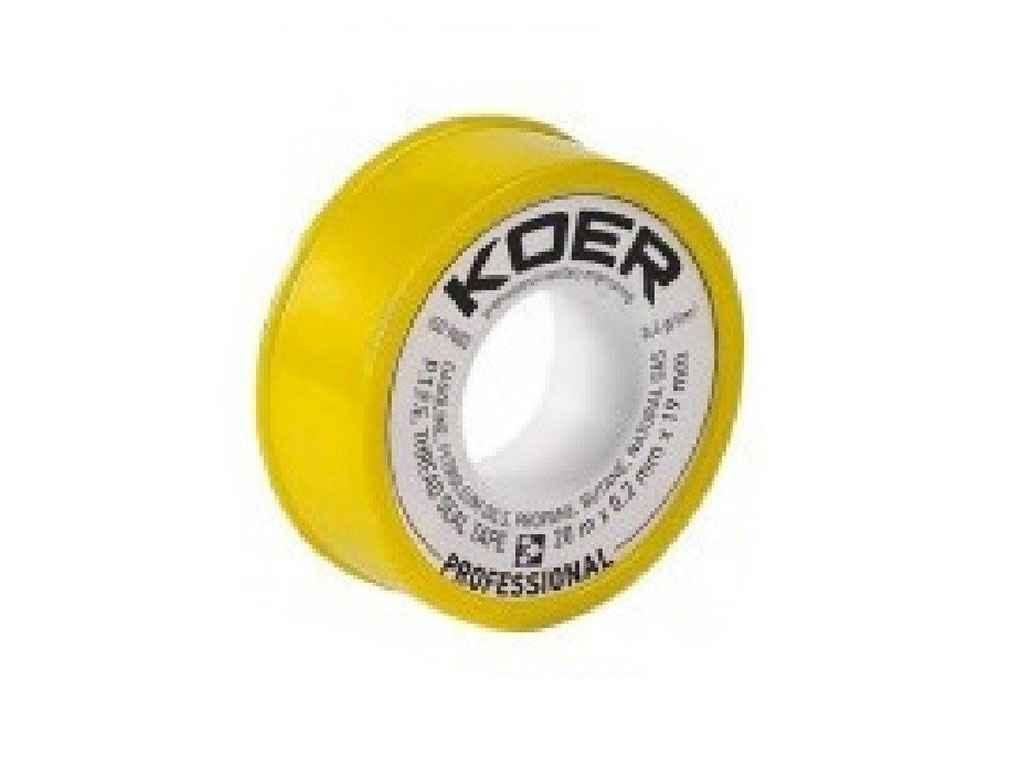 Фум-стрічка 20м*0.2мм*19мм STP-02 PRO GAS KR0122 ТМ KOER BP