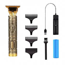 Тример Vintage T9 машинка для стриження волосся, вусів і бороди