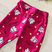 Лосини для дівчат оптом, S&D, 1-5 років, № CH-6514, фото 4