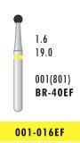 Стоматологічний бор BR-40EF  із плоским кінчиком, Sharp