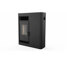 Пелетна піч Defro Home SLIMPELL Чорний