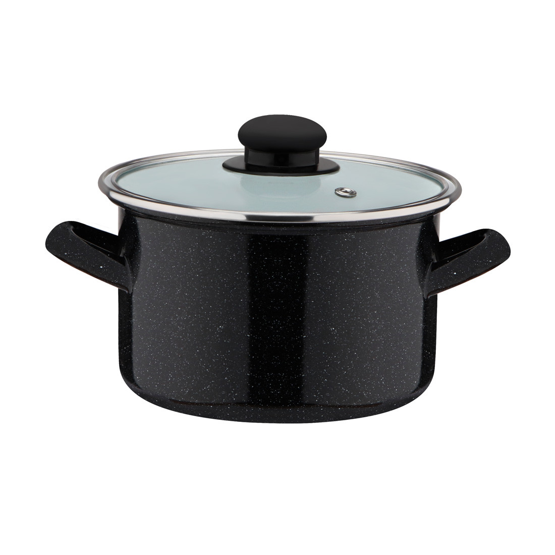 Каструля емальована 6,1 л "Black" 705