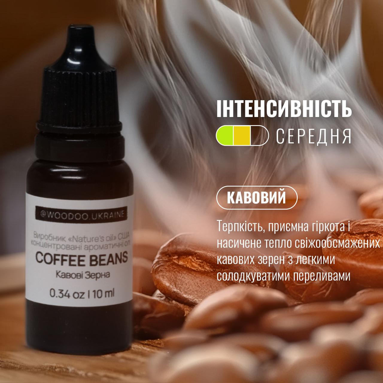 Ароматична олія "Кавові зерна" (Кавовий) для ароматизаторів WooDoo. США