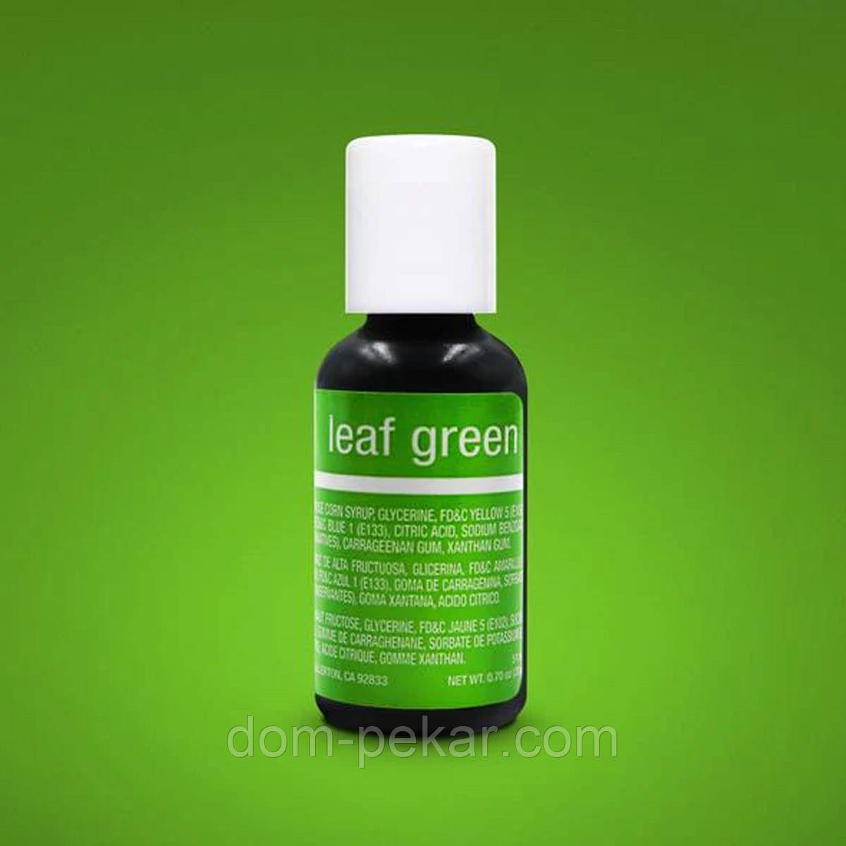 Барвник гелевий 5116 Leaf Green Chefmaster 20 мл