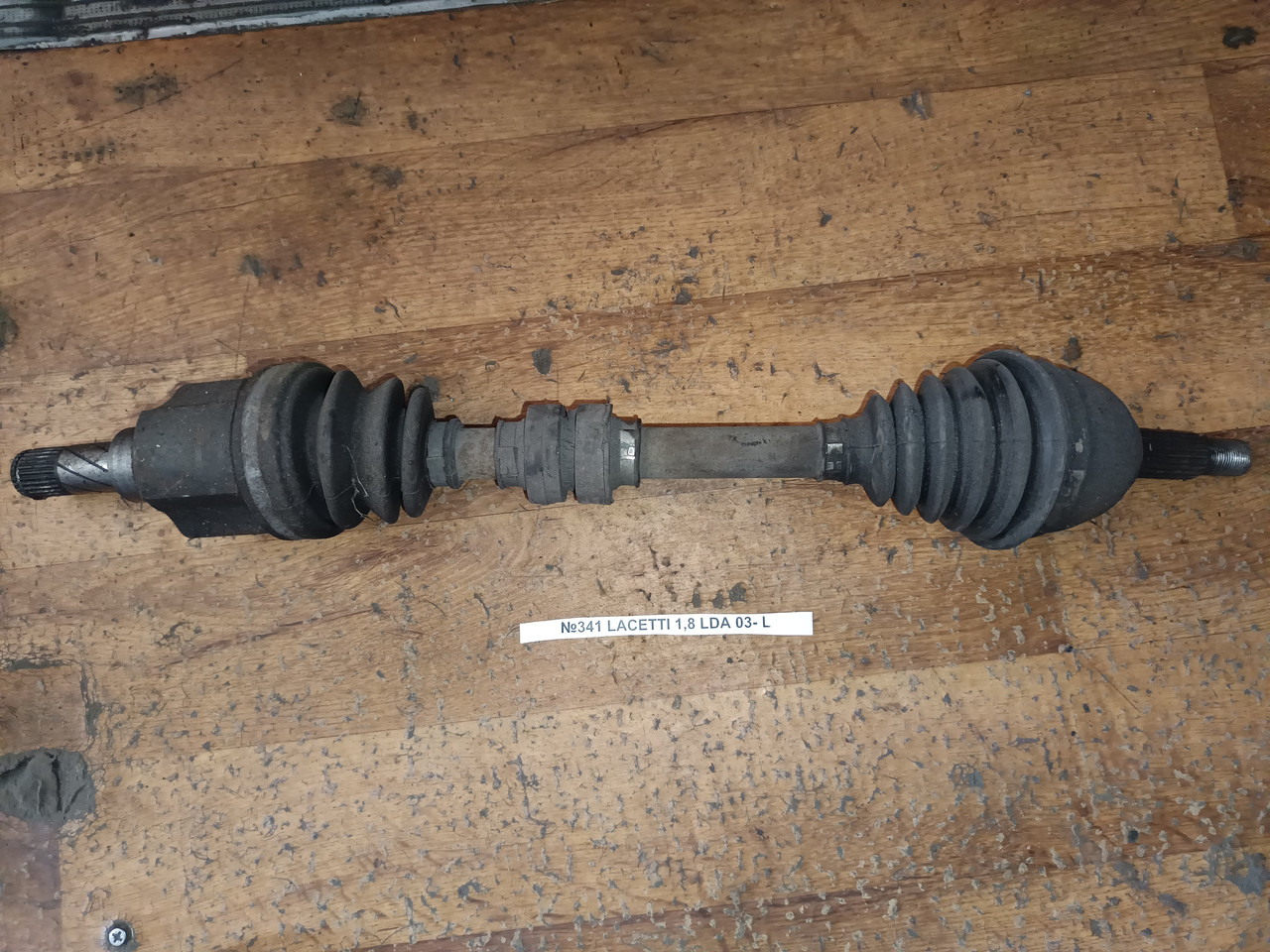 №341 Піввісь ліва для Chevrolet Lacetti 1.8 LDA 03-, фото 1