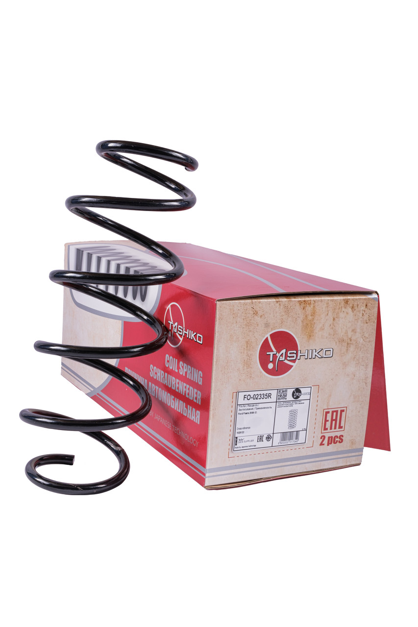 Пружина Tashiko передня Ford Fiesta VI CB1 V1.25/1.4/1.6 STJA, STJB V1.4/1.6 TDCI хэтчбек 2008-- 1528122