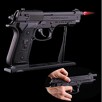 Запальничка пістолет для курця BERETTA пістолет запальничка Чорний