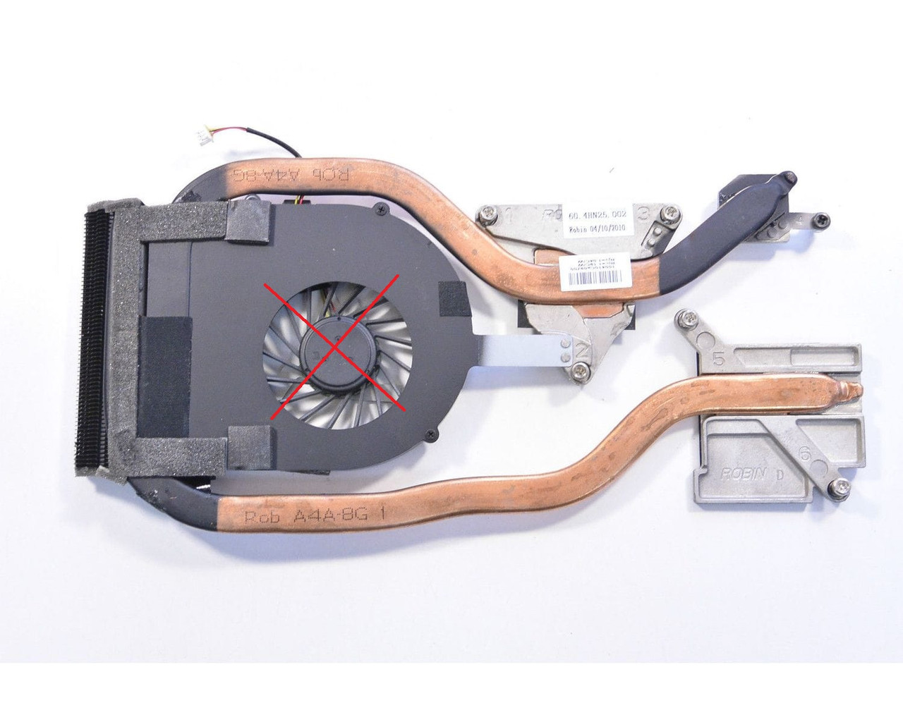 Трубка Acer Packard Bell LM81, LM82, LM83 LM85 LM94 Aspire 7551 7741 Emachines G640 G730 (60.4hn25.002) б/в, фото 1