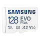Карта пам'яті Samsung EVO Plus 128 Гб microSD та SD адаптер (SG-128 Гб) Червоний, фото 4