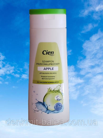 Шампунь против перхоти Яблоко Cien Czampon Przeciwlupiezowy Apple 300 мл.