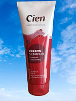 Професійний шампунь із кератином Сила коріння для ослабленого волосся Cien Shampoo Keratin 250 мл.