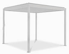 Садова тераса пергола біла Classic 3x3 м Gutroof, фото 3