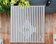 Садова пергола для тераси 3х3 м антрацит Преміум Gutroof, фото 4