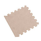 Килимок-пазл Supretto плюшевий бежевий з сірим, 30х30 см 10 шт. (84220003), фото 7