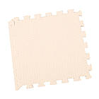 Килимок-пазл Supretto плюшевий бежевий з сірим, 30х30 см 10 шт. (84220003), фото 8