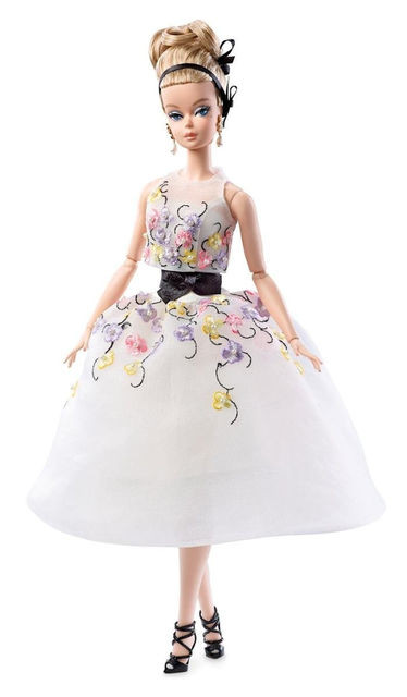Колекційна лялька Барбі Силкстоун Classic Cocktail Barbie Doll Dress