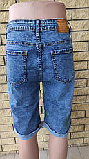 Бриджі чоловічі джинсові стрейчеві RELUCKY, Туреччина, фото 4