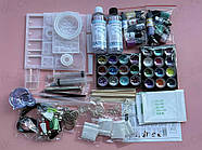 Великий набір 240-в-1 для виготовлення прикрас та біжутерії з епоксидної смоли, фото 2