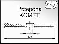 29 Мембрана (диафрагма) насоса опрыскивателя "Comet" 127х14