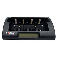 Зарядна станція для батарей Soshine LCD Universal Charger CD-1 Black, фото 2