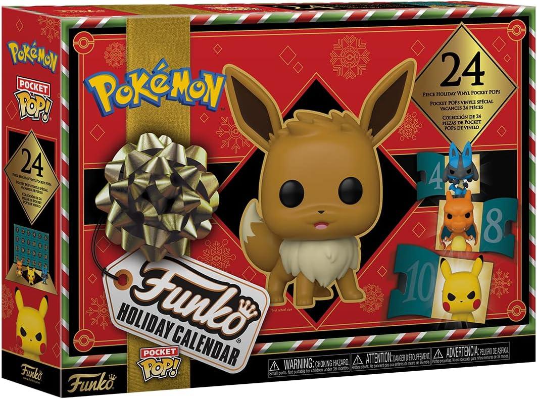 Адвент календар Funko Фанко Pokemon 24 вінілових фігурки Покемони 2023 4 см АС F P 2023