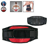 Бандаж для спини Lumbar Brace M-110см пояс для спини зігріваючий, магнітний пояс-корсет для поперека і талії