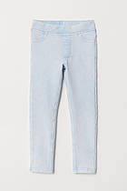 H&M трикотажні Трегінси ніжно-блакитні розмір 8-9 років зріст 134