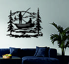 Декоративне настінне Панно «Рибалка», Декор на стіну, фото 4