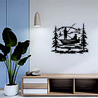 Декоративне настінне Панно «Рибалка», Декор на стіну, фото 5