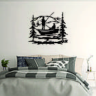 Декоративне настінне Панно «Рибалка», Декор на стіну, фото 2