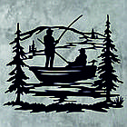 Декоративне настінне Панно «Рибалка», Декор на стіну, фото 8