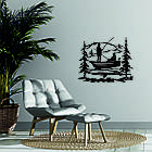 Декоративне настінне Панно «Рибалка», Декор на стіну, фото 6