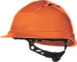 Каска QUARTZ UP 4поліпропілен, регулювання Rotorтекстильна оснастка, 8 точок кріпленняз вентиляцією, без електрозахисту, фото 3