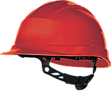 Каска QUARTZ UP 3поліпропілен, регулювання Rotorтекстильна оснастка, 8 точок кріпленнябез вентиляції, електрозахист, фото 2