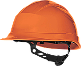 Каска QUARTZ UP 3поліпропілен, регулювання Rotorтекстильна оснастка, 8 точок кріпленнябез вентиляції, електрозахист, фото 3