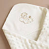 Набір на хрещення дівчинки з крижмою Мамине сонечко, Хрестильний набір вишиванка для дівчинки з крижмою, фото 8