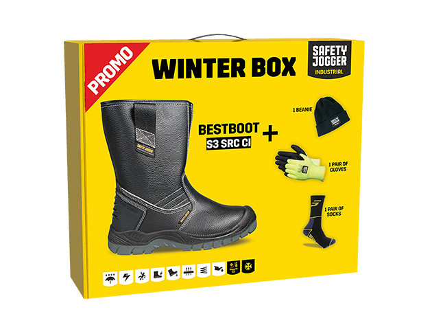 Набір PROMOBESTB (Чоботи Bestboot, рукавички Construhot, шкарпетки SJSock, шапка)