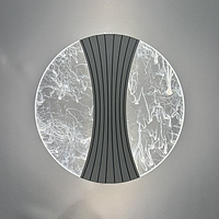 Світильник настінний світлодіодний, бра LUMINARIA SMOKE 15W 3000-6500К 1275Лм R200 ON/OFF WHITE 220V IP20