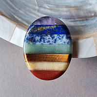 Камінь антистрес «7 чакр» (великий)